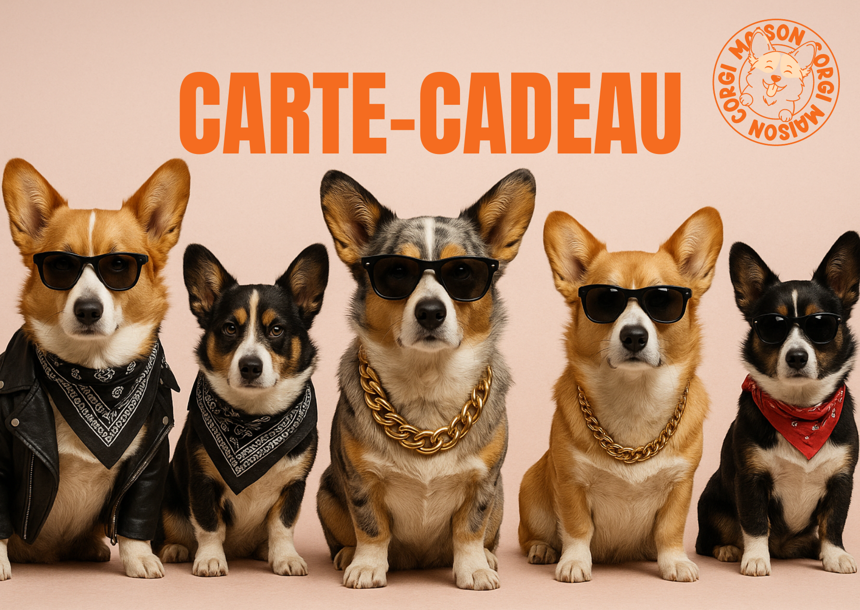 Carte-cadeau Maison Corgi