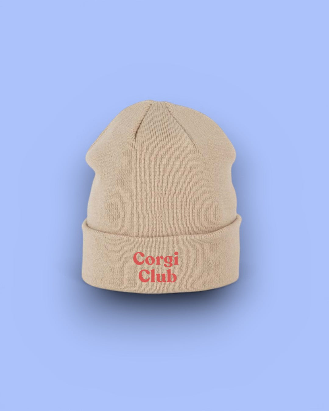 bonnet corgi club beige
