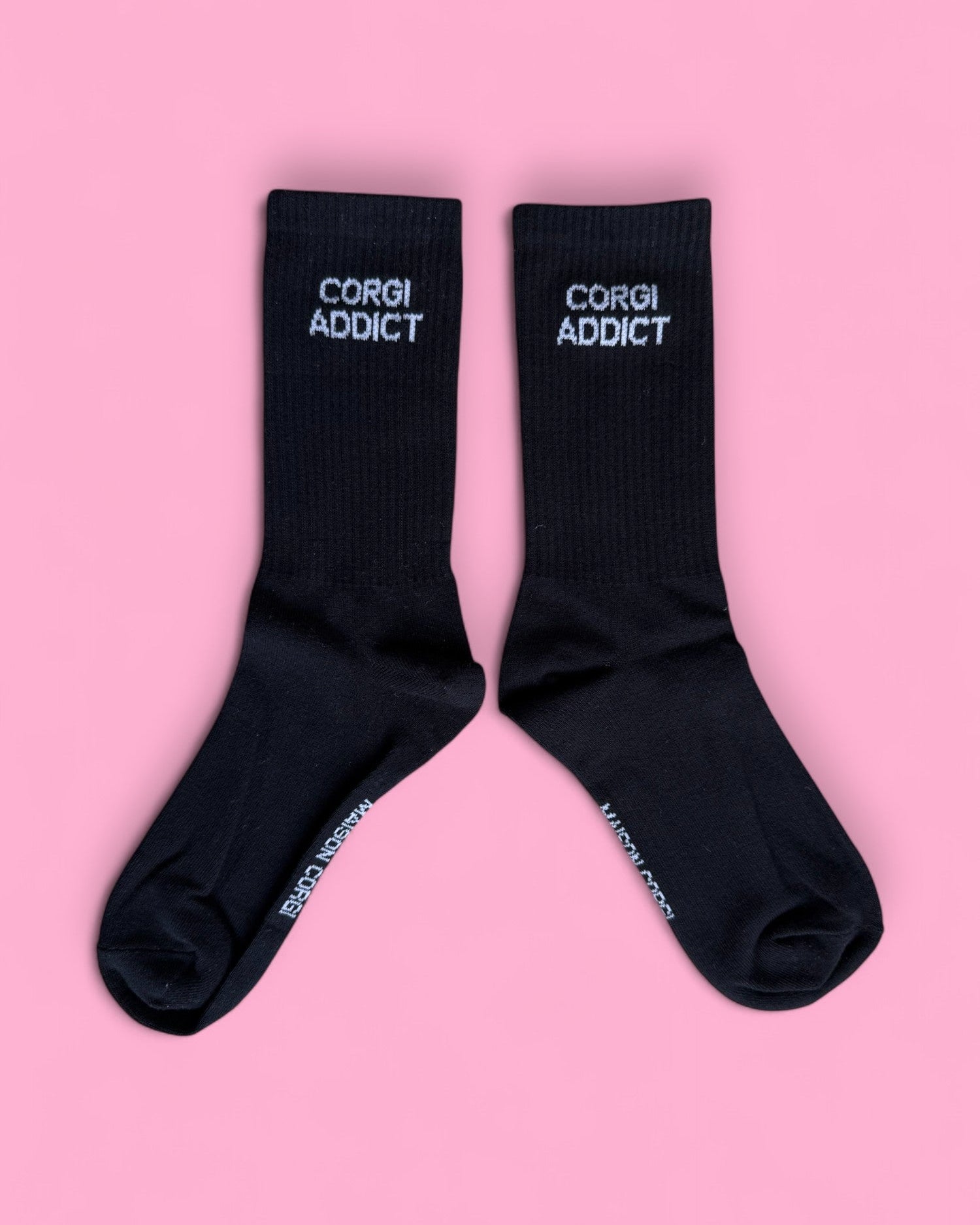 chaussettes corgi addict