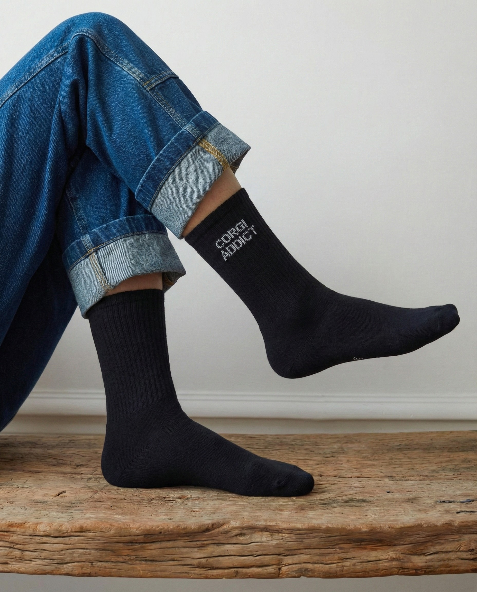 Chaussettes Corgi Addict