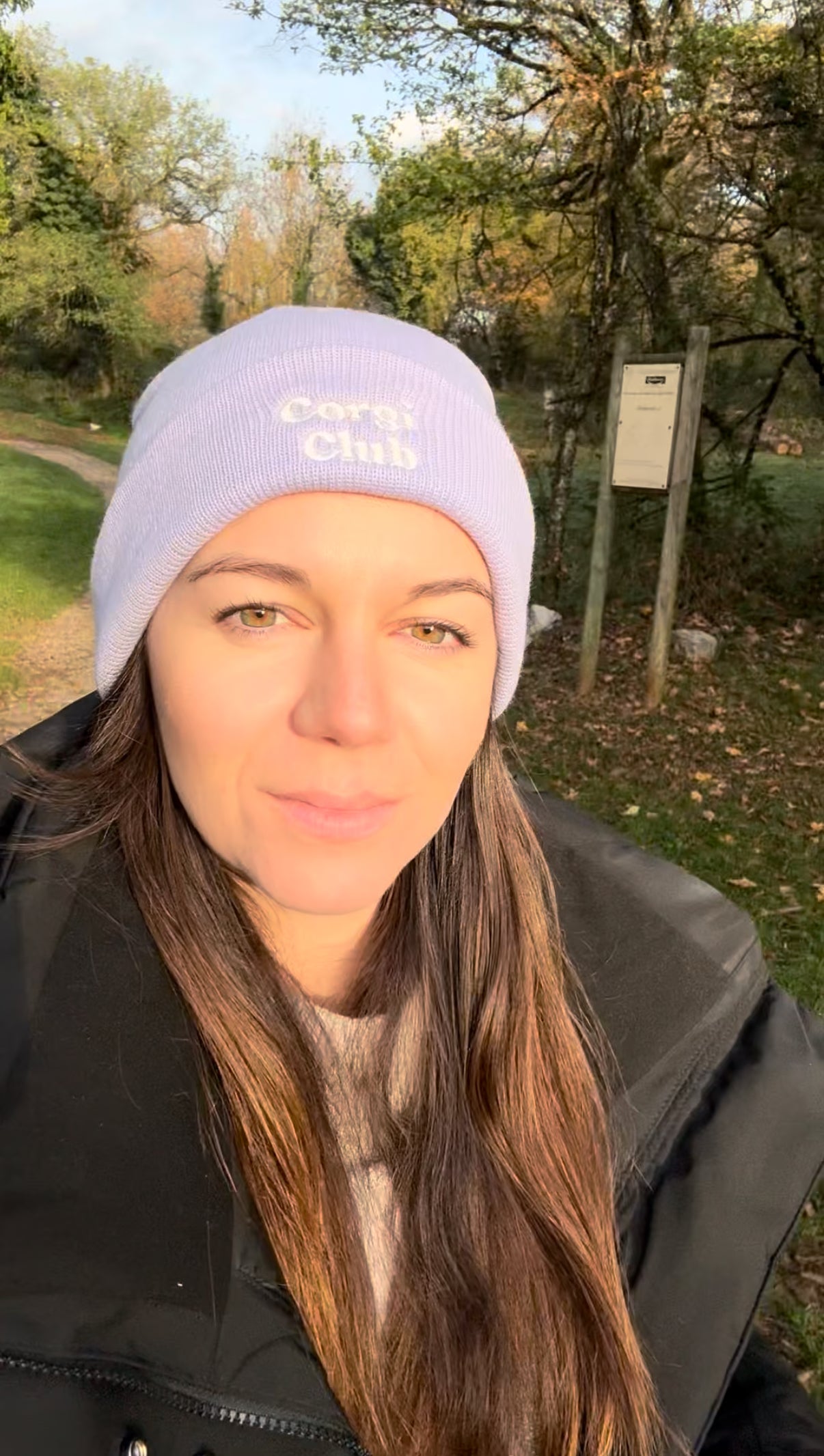 bonnet corgi club lilas